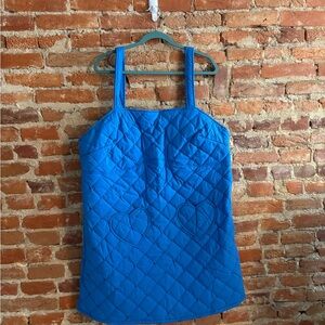 NWT Lisa Says Gah x Polly Pocket Lizzy Quilted Sleeveless Dress